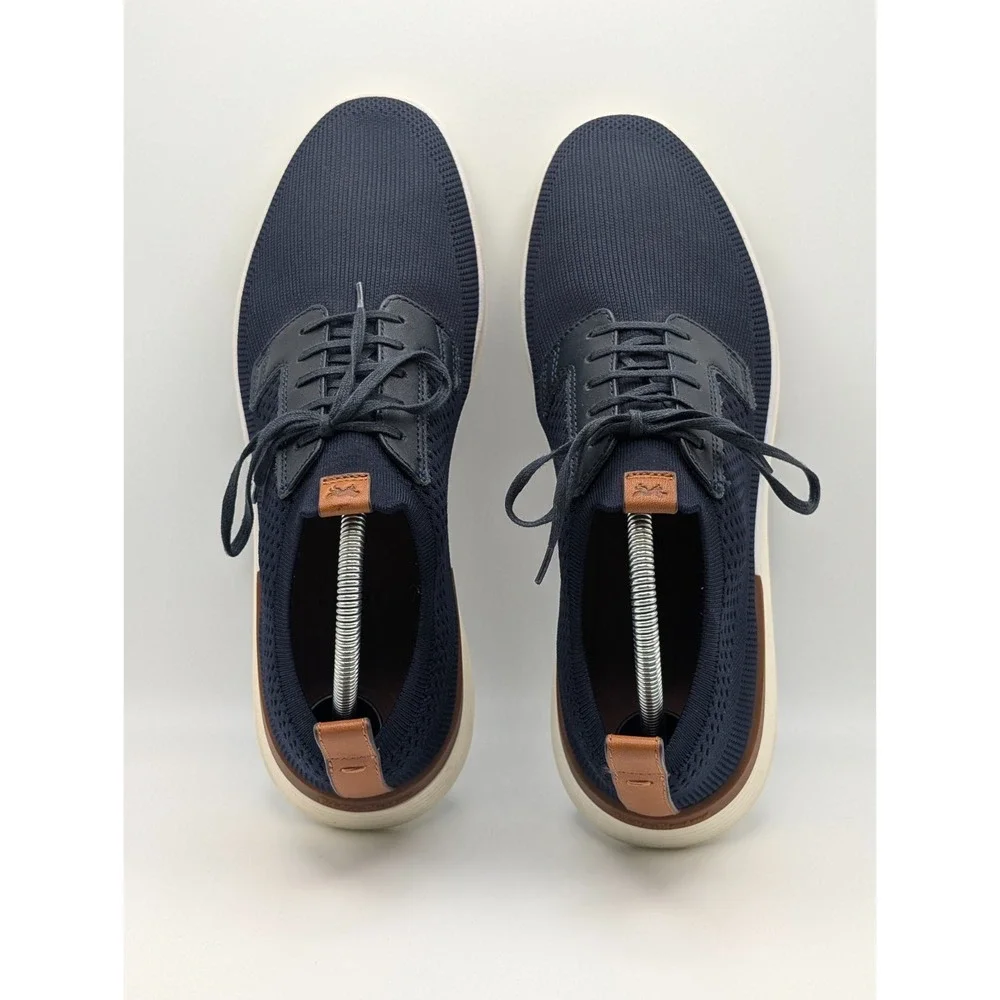 Wolf‎ & Shepard Swiftknit Derby Shoes Mens 10 Womens 12 Navy Blue Casual Work